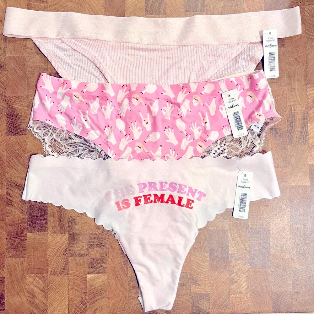 NWT Bootay Bag Pink Set, 3/$15